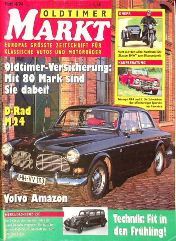 Deckblatt Oldtimer Markt (04/1994)